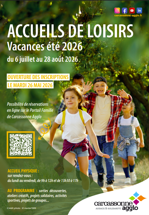 Inscriptions centre de loisirs