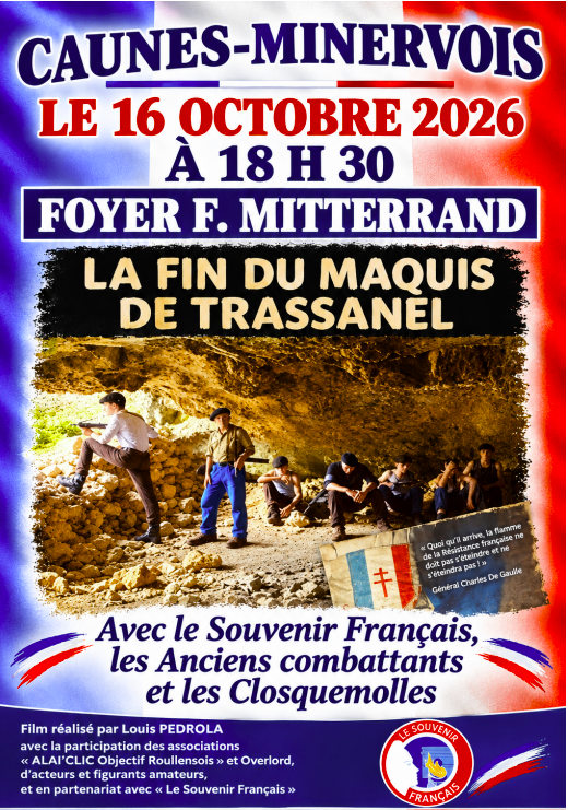La fin du Maquis de Trassanel - projection