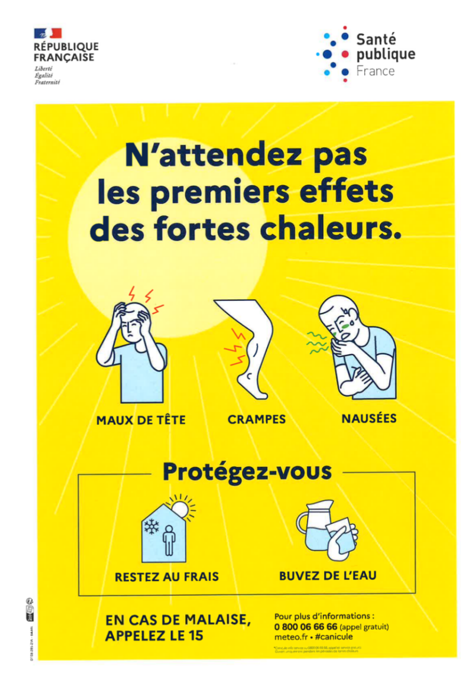 Prévention chaleur